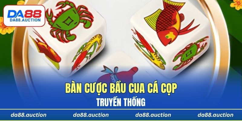Bàn cược bầu cua cá cọp truyền thống