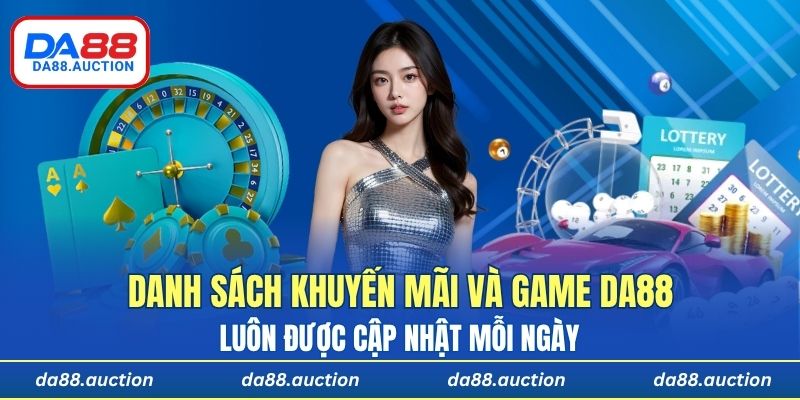 Danh sách khuyến mãi và game phổ biến tại nền tảng luôn được cập nhật mỗi ngày