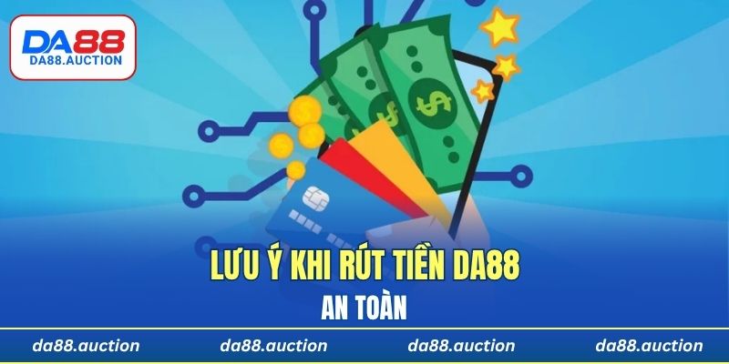 Lưu ý khi rút tiền DA88 an toàn